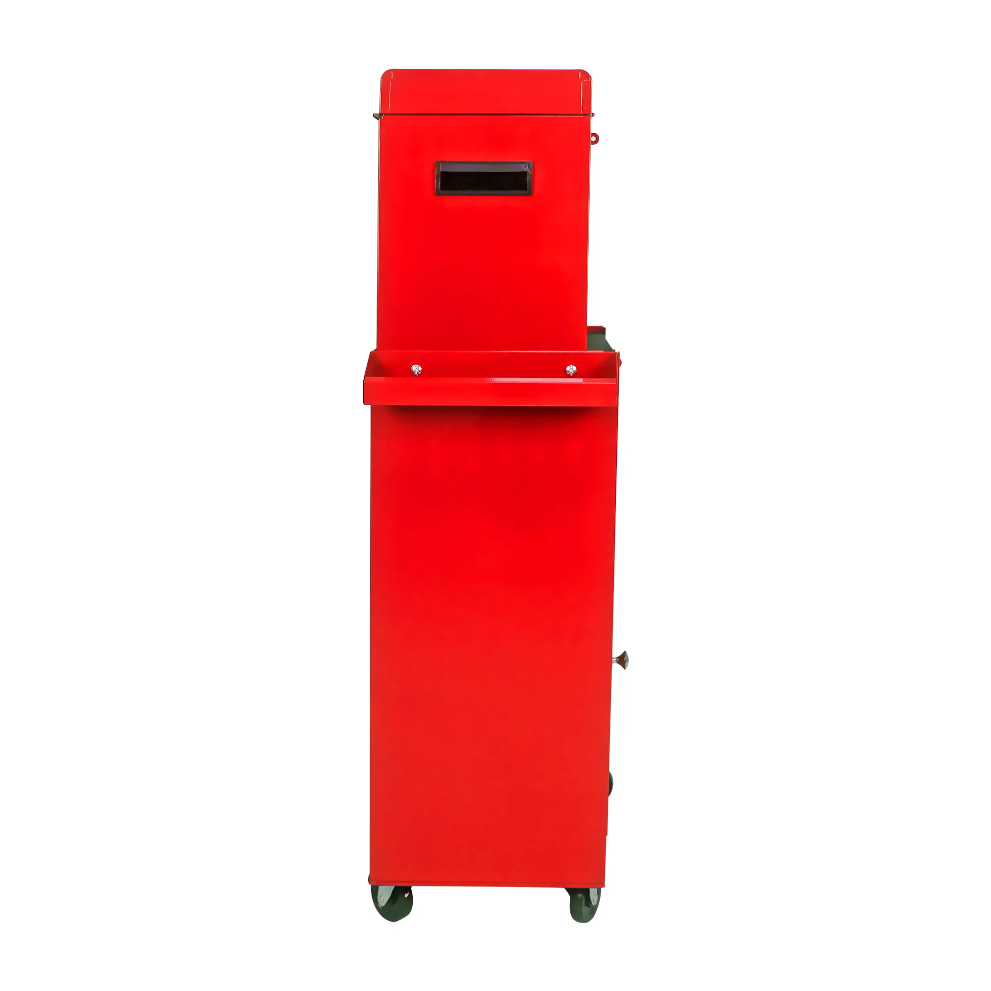 5-Drawer Tool Box Rolling Removable Top Adjustable Shelves Garage Red - Image 5