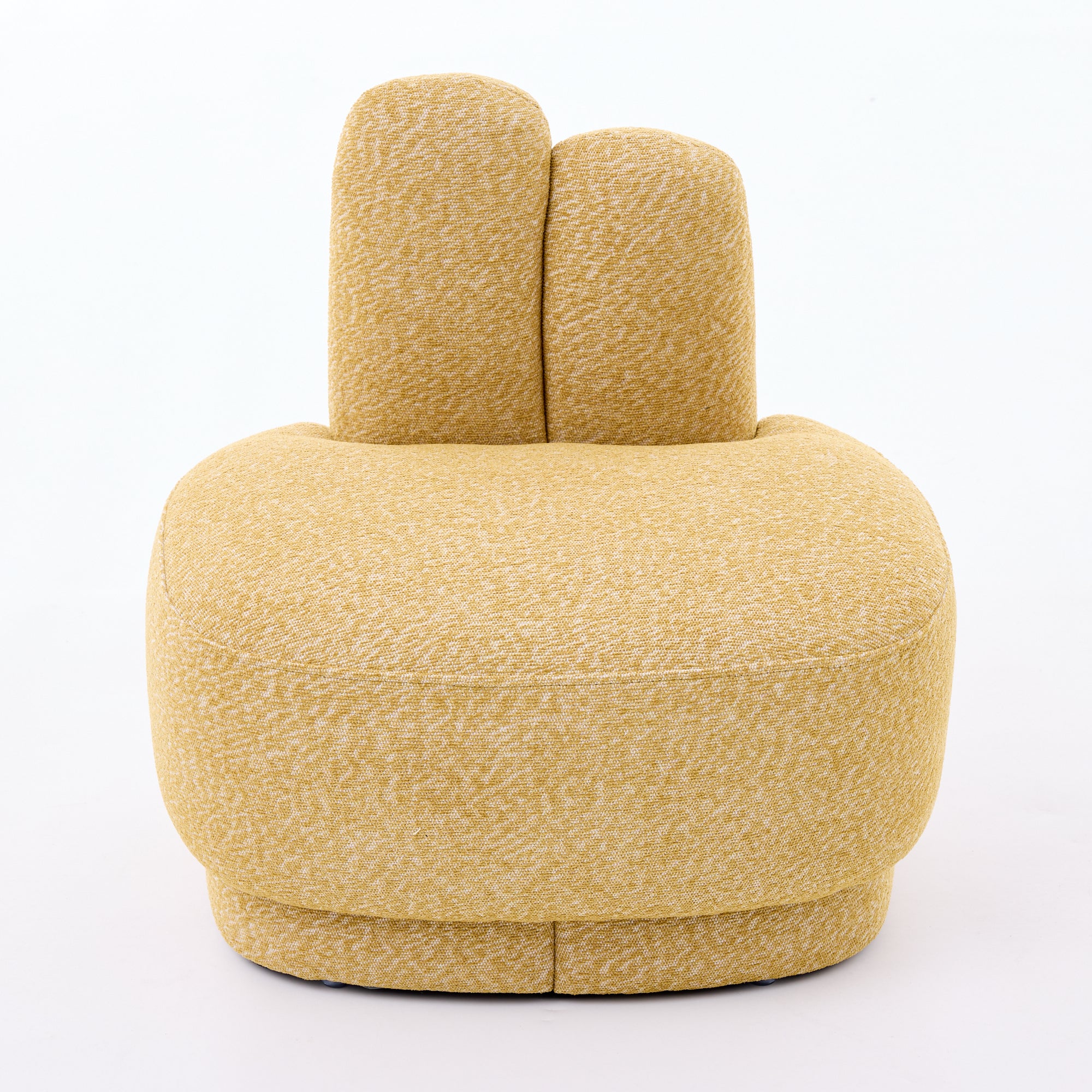 Bunny-Ear Ottoman Padded Stool Cute Ears - Fabric - Image 6