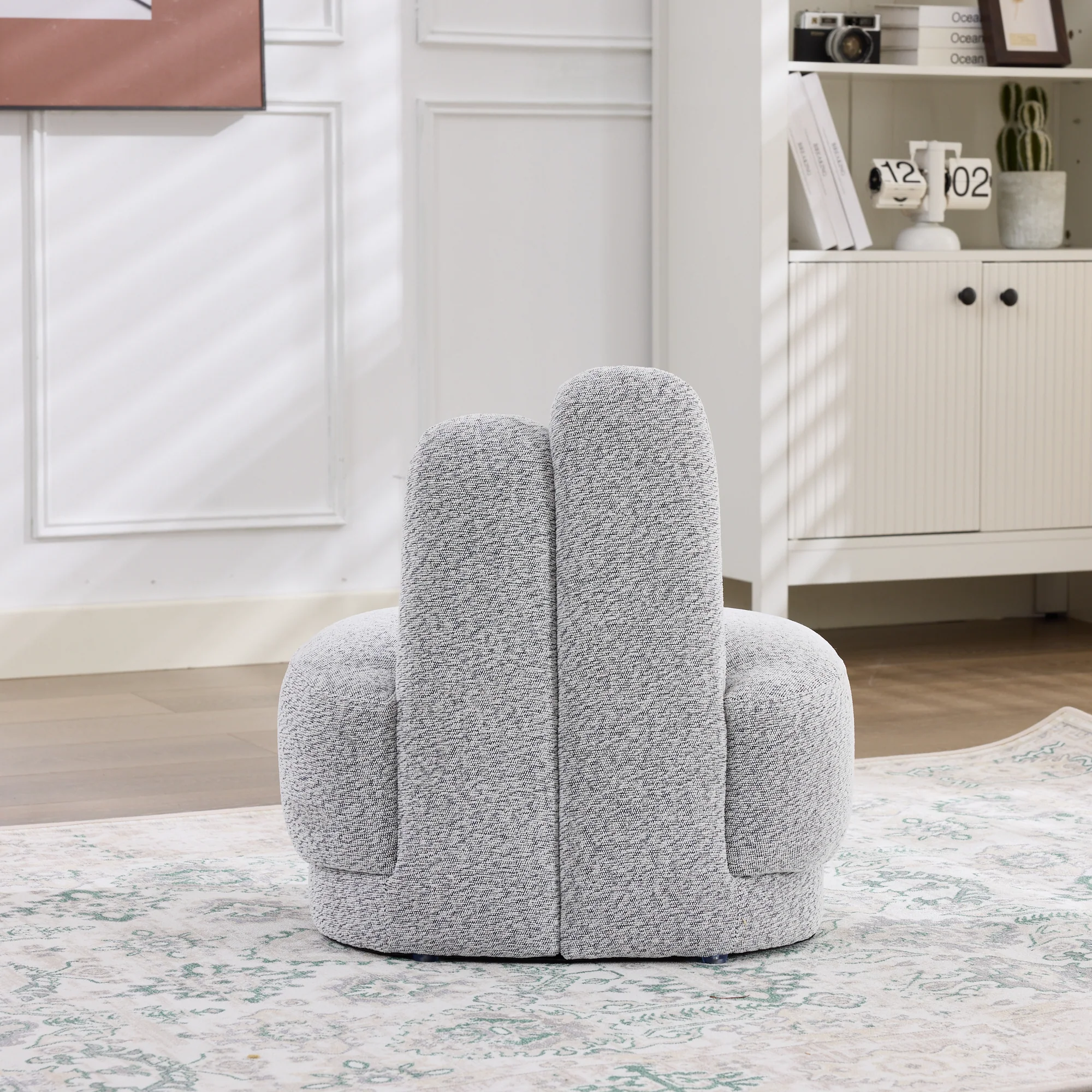 Bunny-Ear Padded Stool - Fabric - Image 3