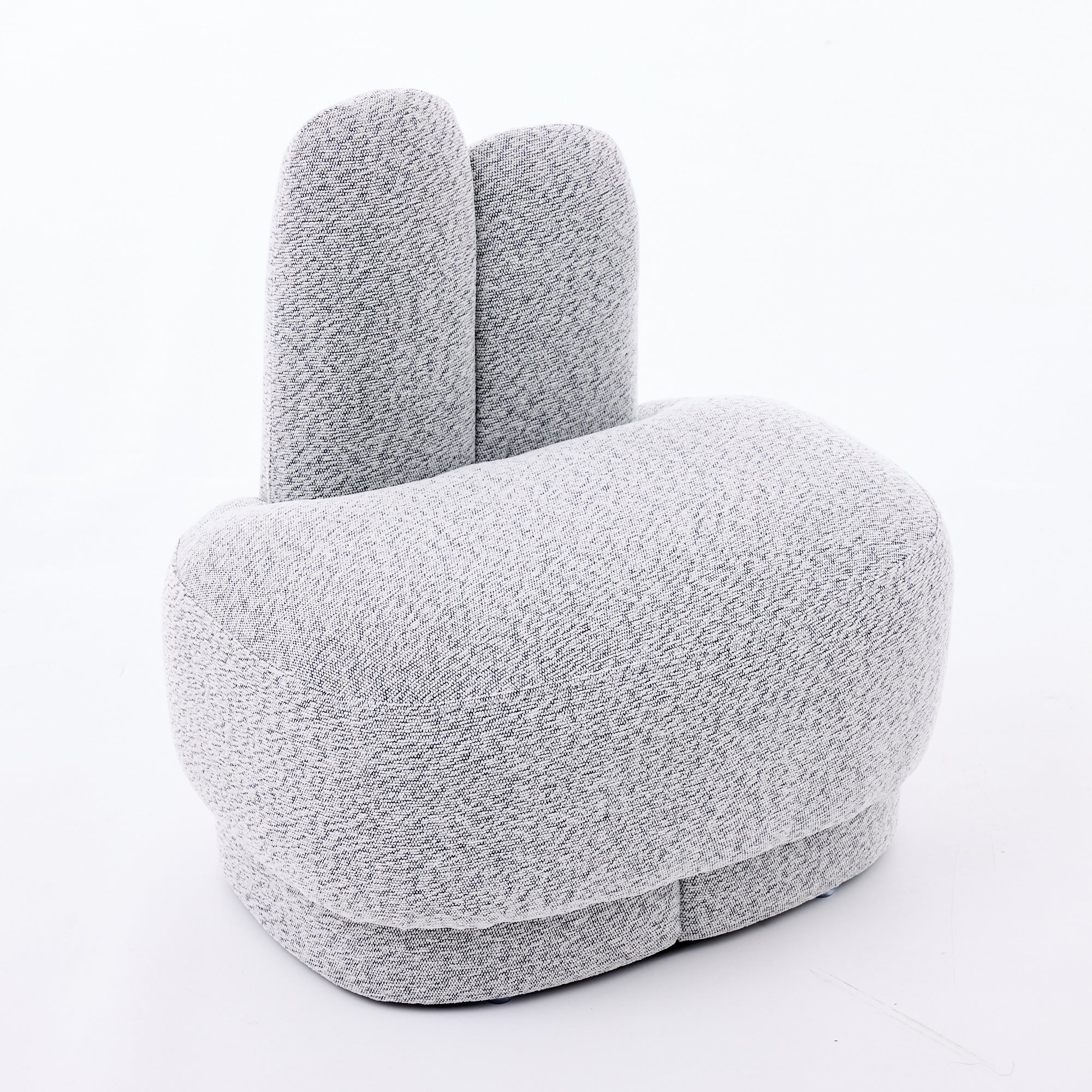 Bunny-Ear Padded Stool - Fabric - Image 7