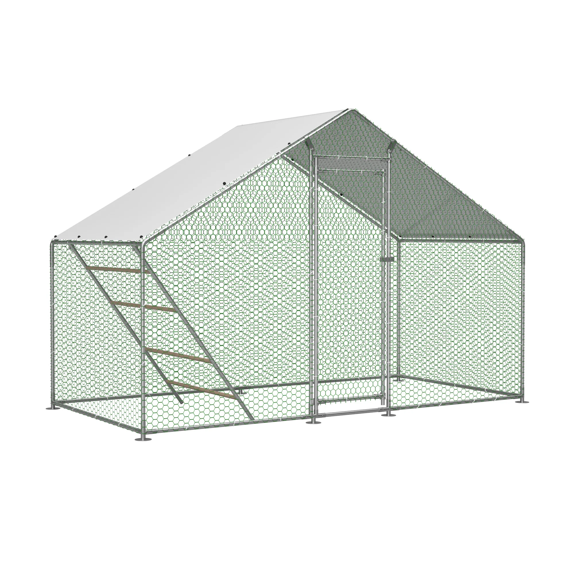 Chicken Coop - Run, Ladder, Secure, Weatherproof - Image 2