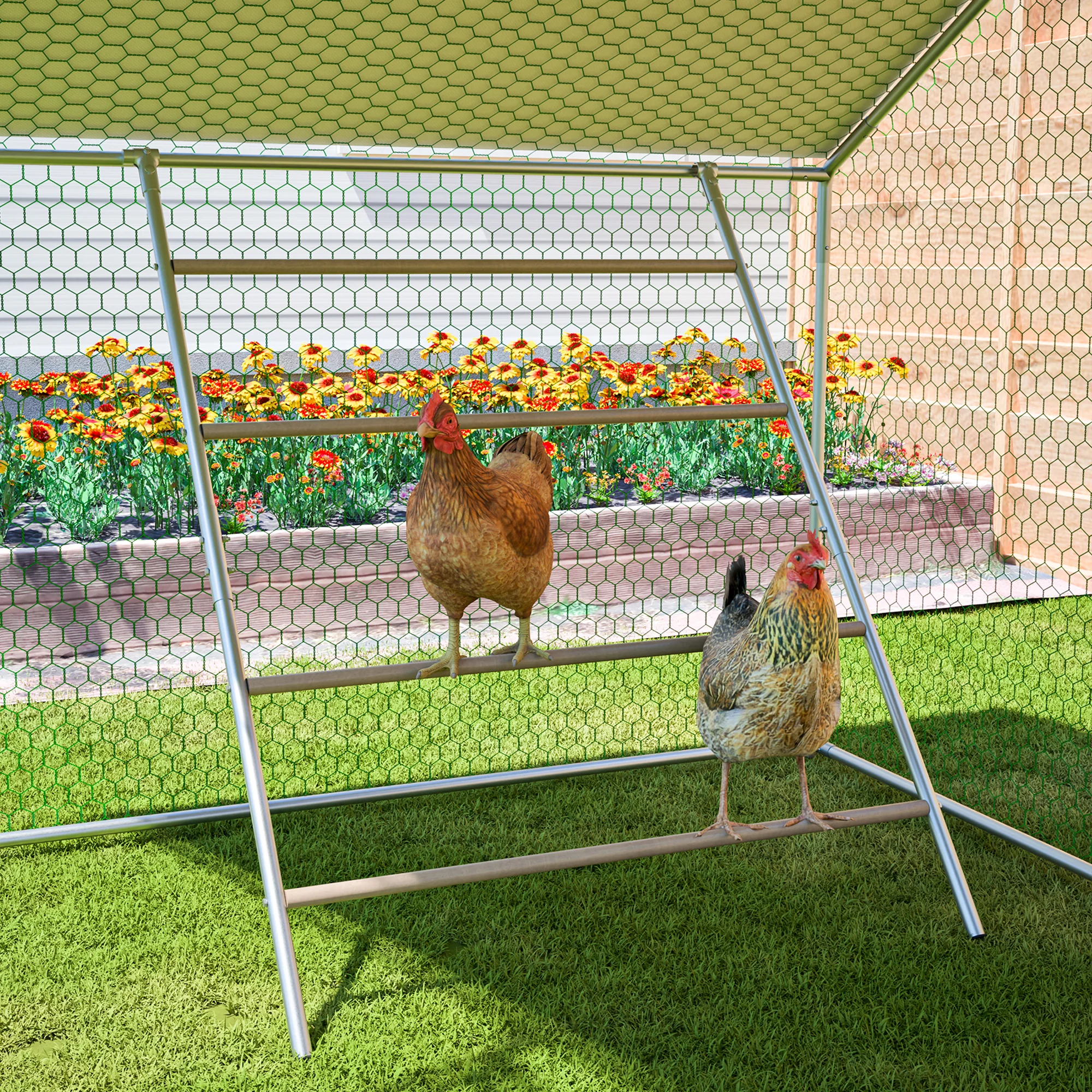 Chicken Coop - Run, Ladder, Secure, Weatherproof - Image 8