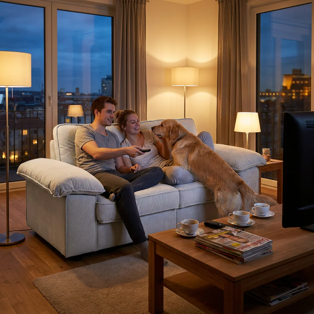 Contemporary Sofa with Under-Seat Storage - Space-Saving - Image 3