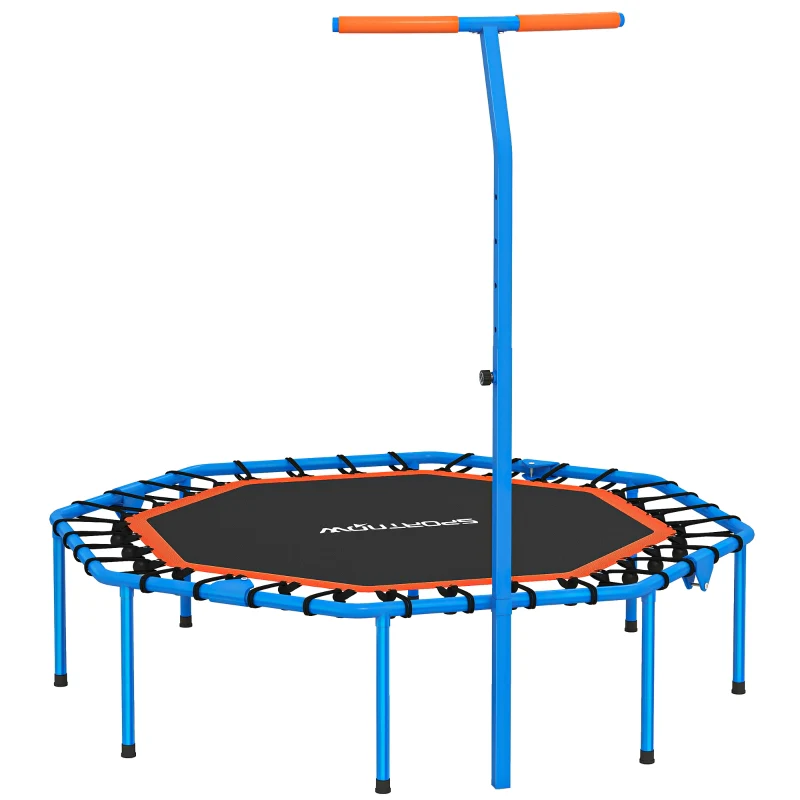 Fitness Trampoline Adjustable Handlebar - Blue - Image 2