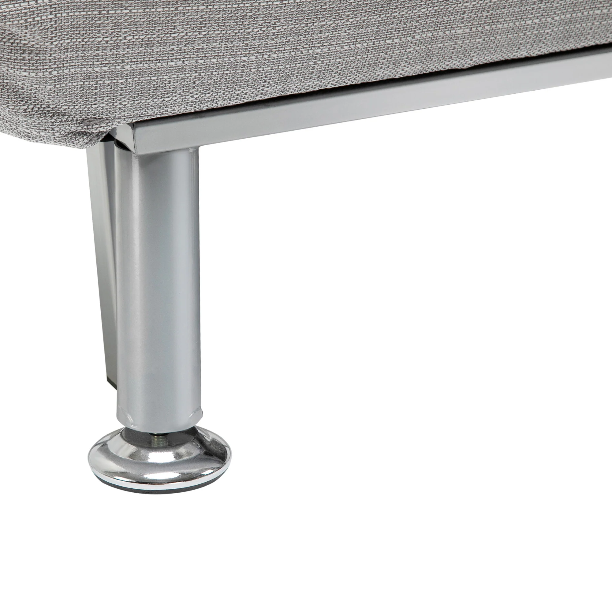 Folding Bed Sleeper Chair Guest Bed Sofa, Folding Mattress Metal, Grey 75x70x75cm - Image 7
