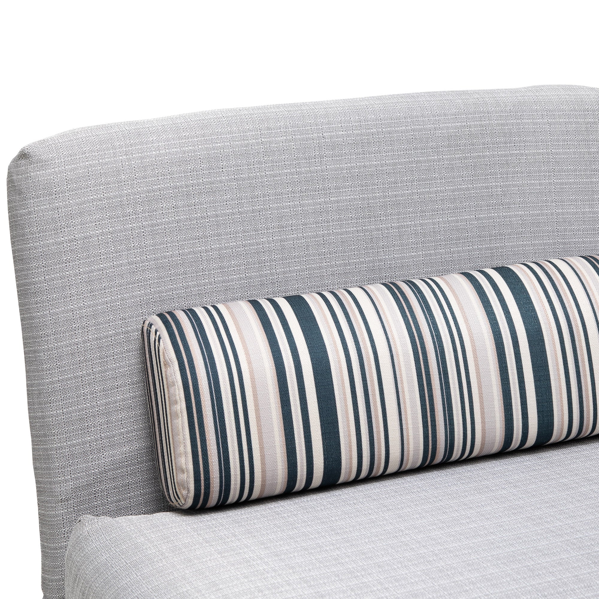 Folding Bed Sleeper Chair Guest Bed Sofa, Folding Mattress Metal, Grey 75x70x75cm - Image 8