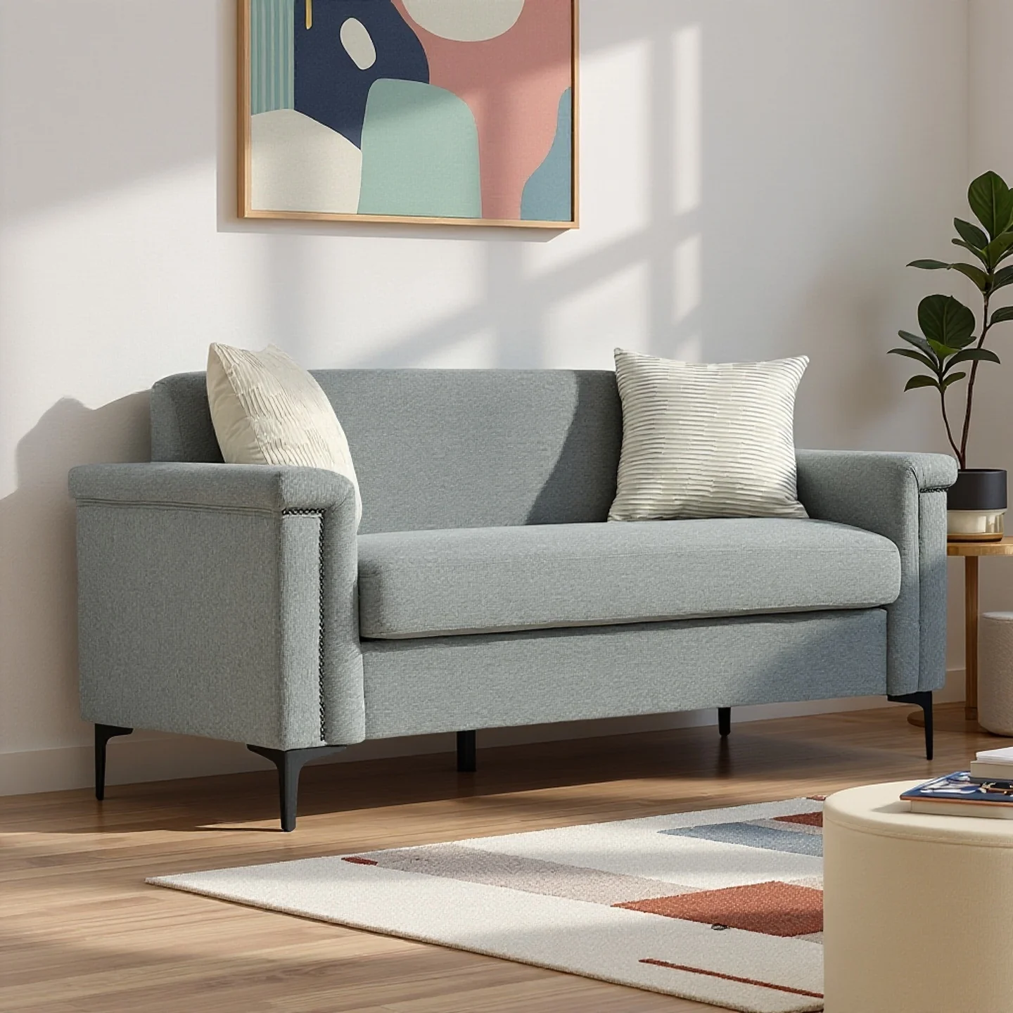 Modern Sofa Set 2-Seater 172cm 2-Piece - Image 8