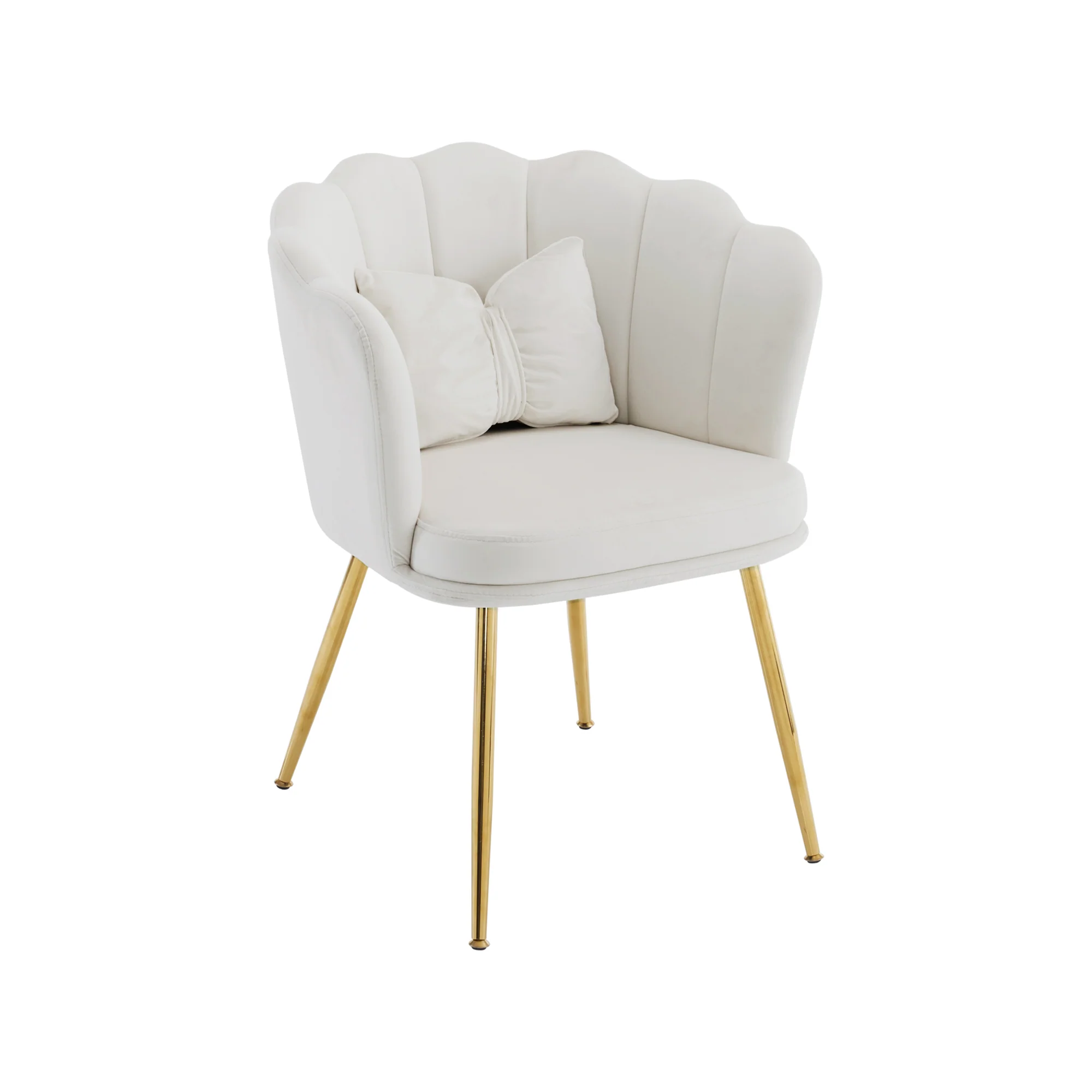 Modern velvet armchair, comfortable upholstered decorative chair, gold-plated metal legs - Image 10