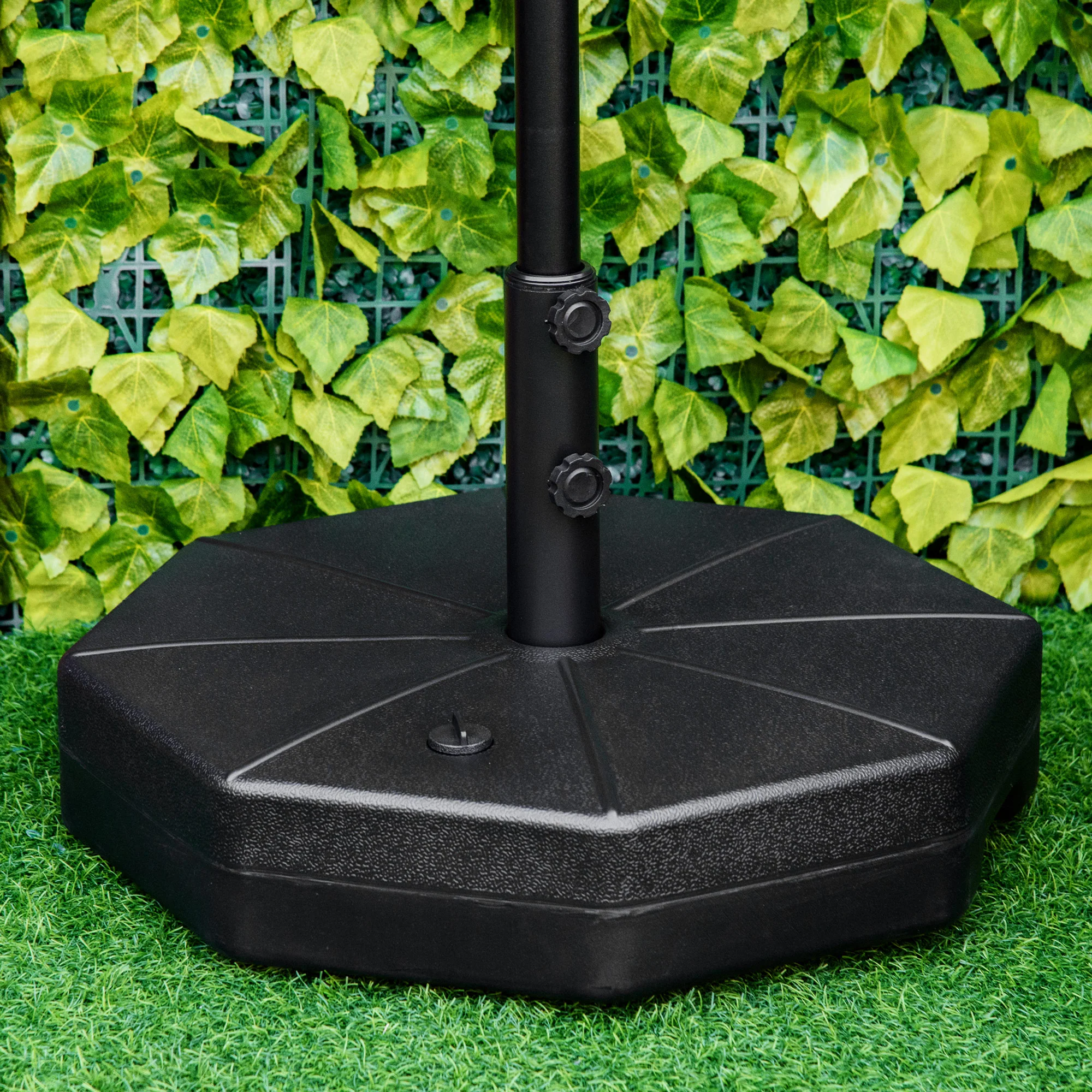 Parasol Base, Fillable Water/Sand 38mm/48mm Stable, Material Unknown