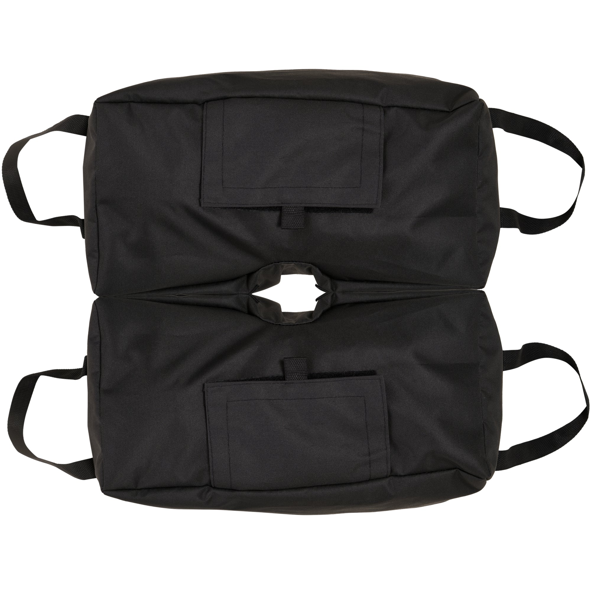 Parasol Stand Sandbag, 2x 50kg Fillable Bags with Shovel, Black - Image 2
