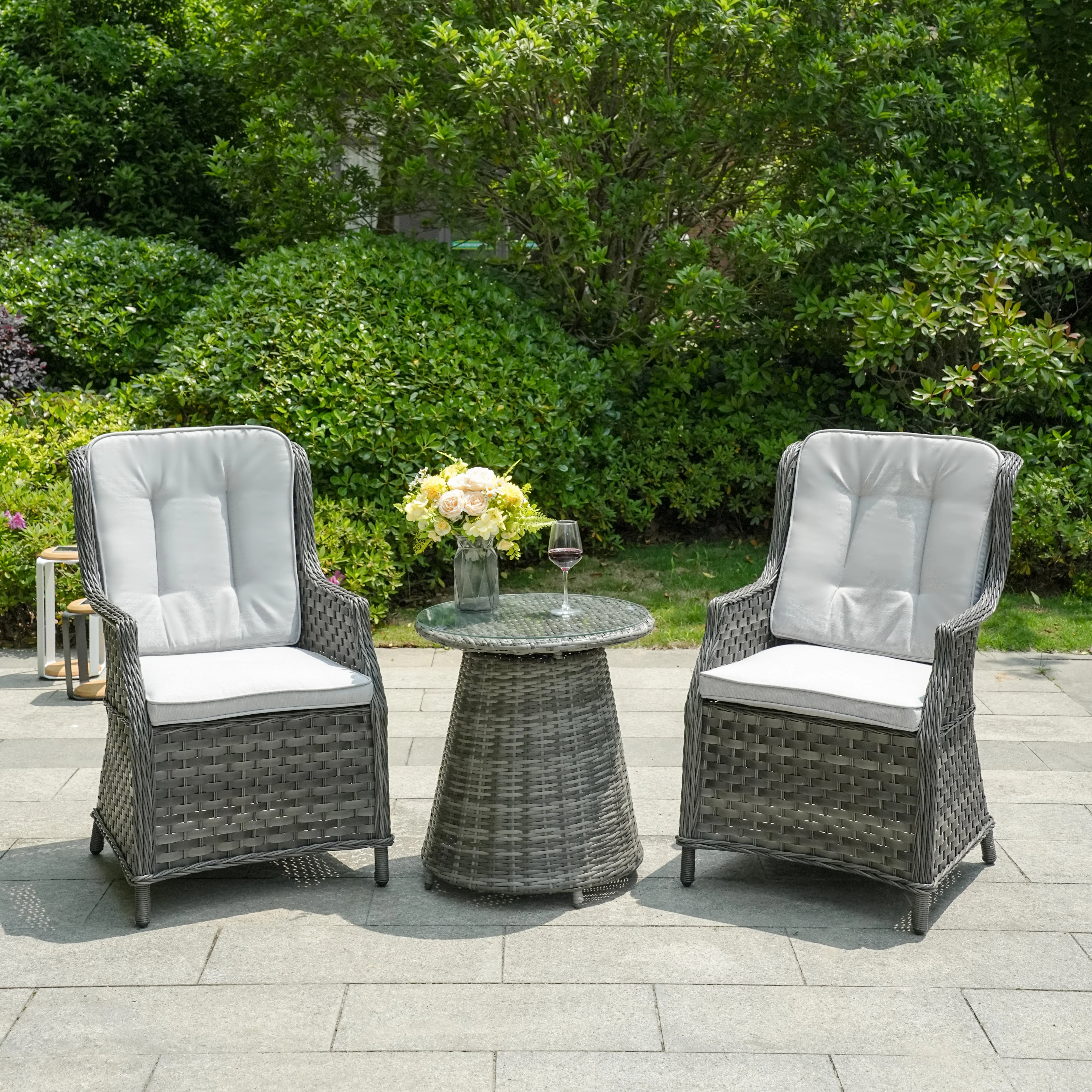 Ravenna - Bistro Set (Grey)
