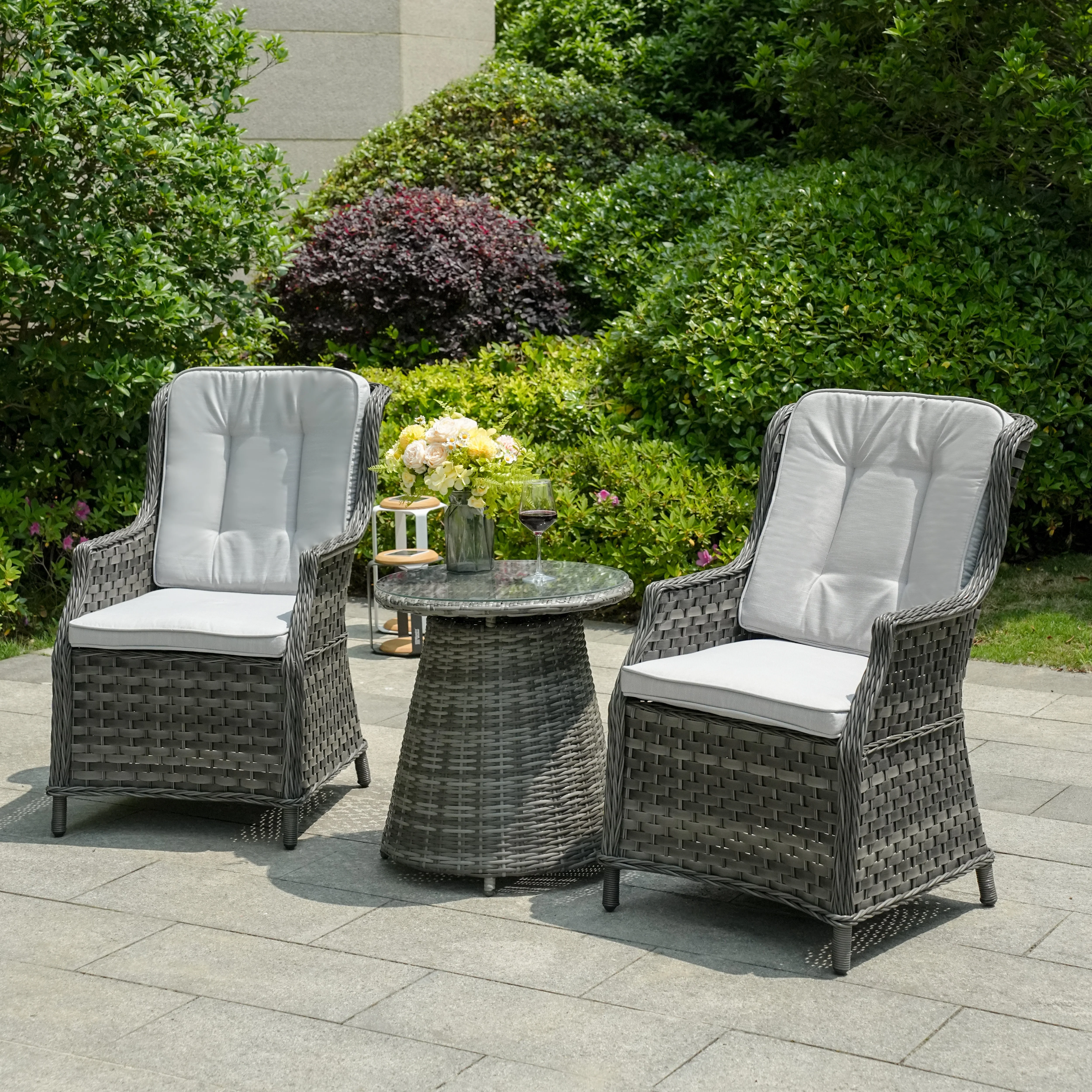 Ravenna - Bistro Set (Grey) - Image 6