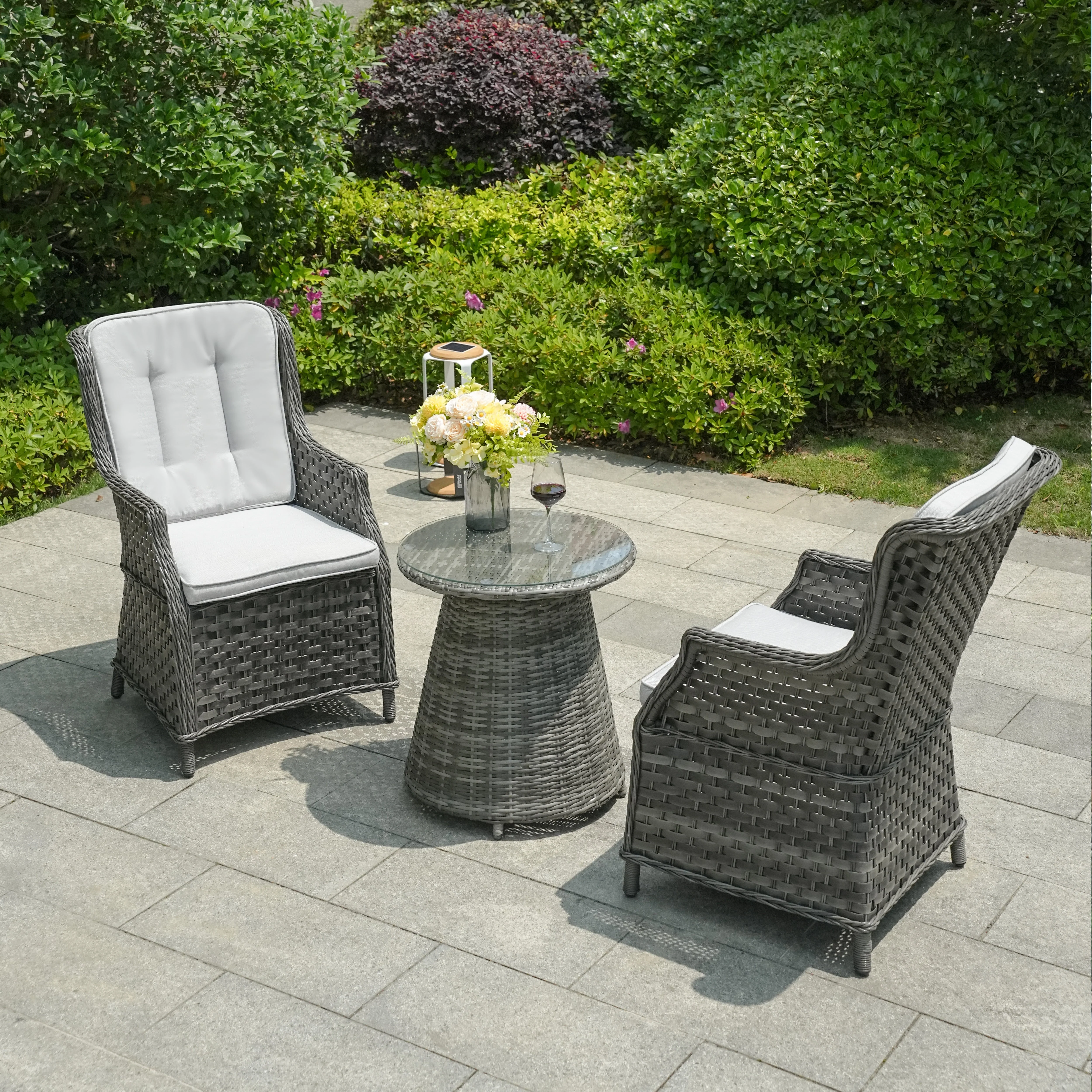 Ravenna - Bistro Set (Grey) - Image 8