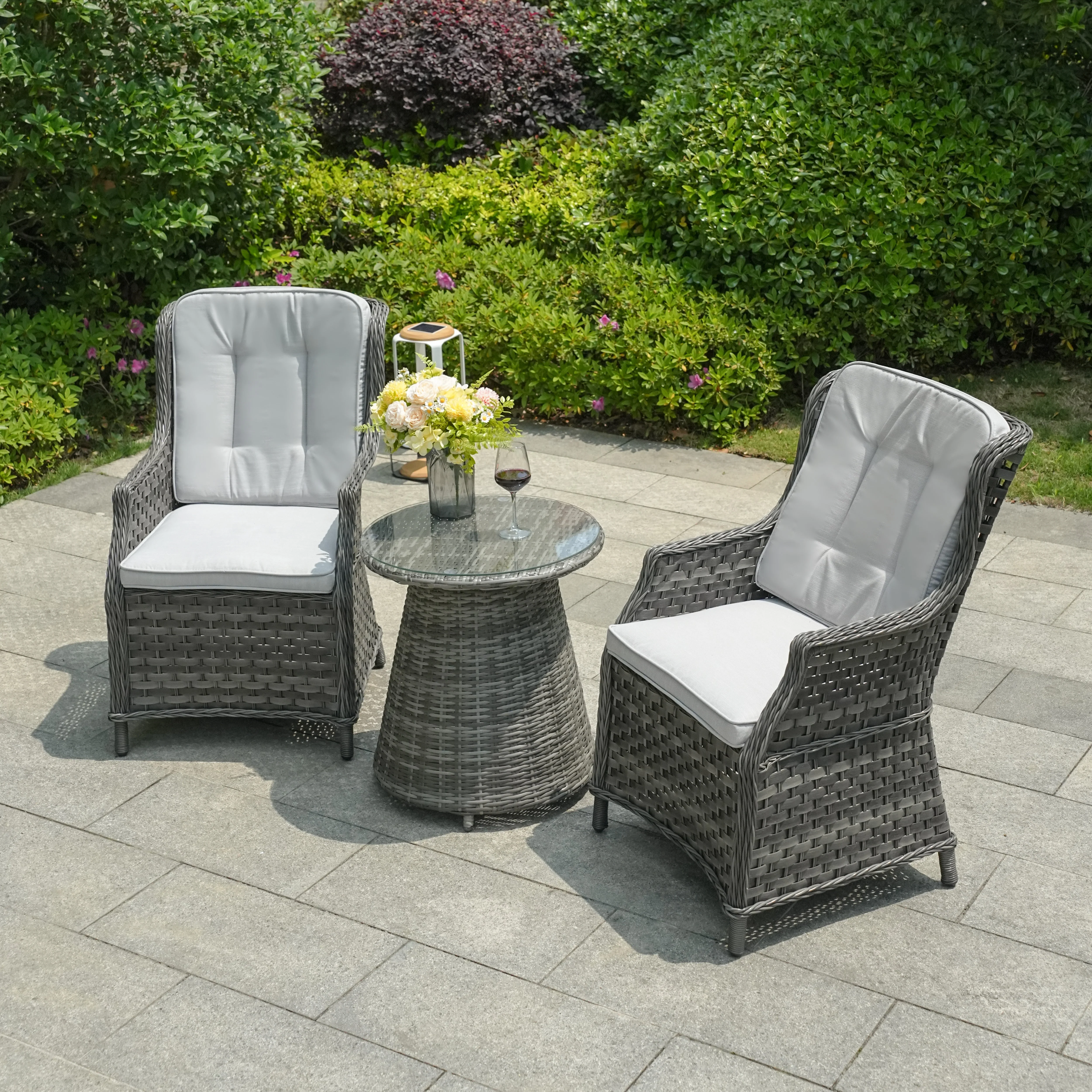 Ravenna - Bistro Set (Grey) - Image 9