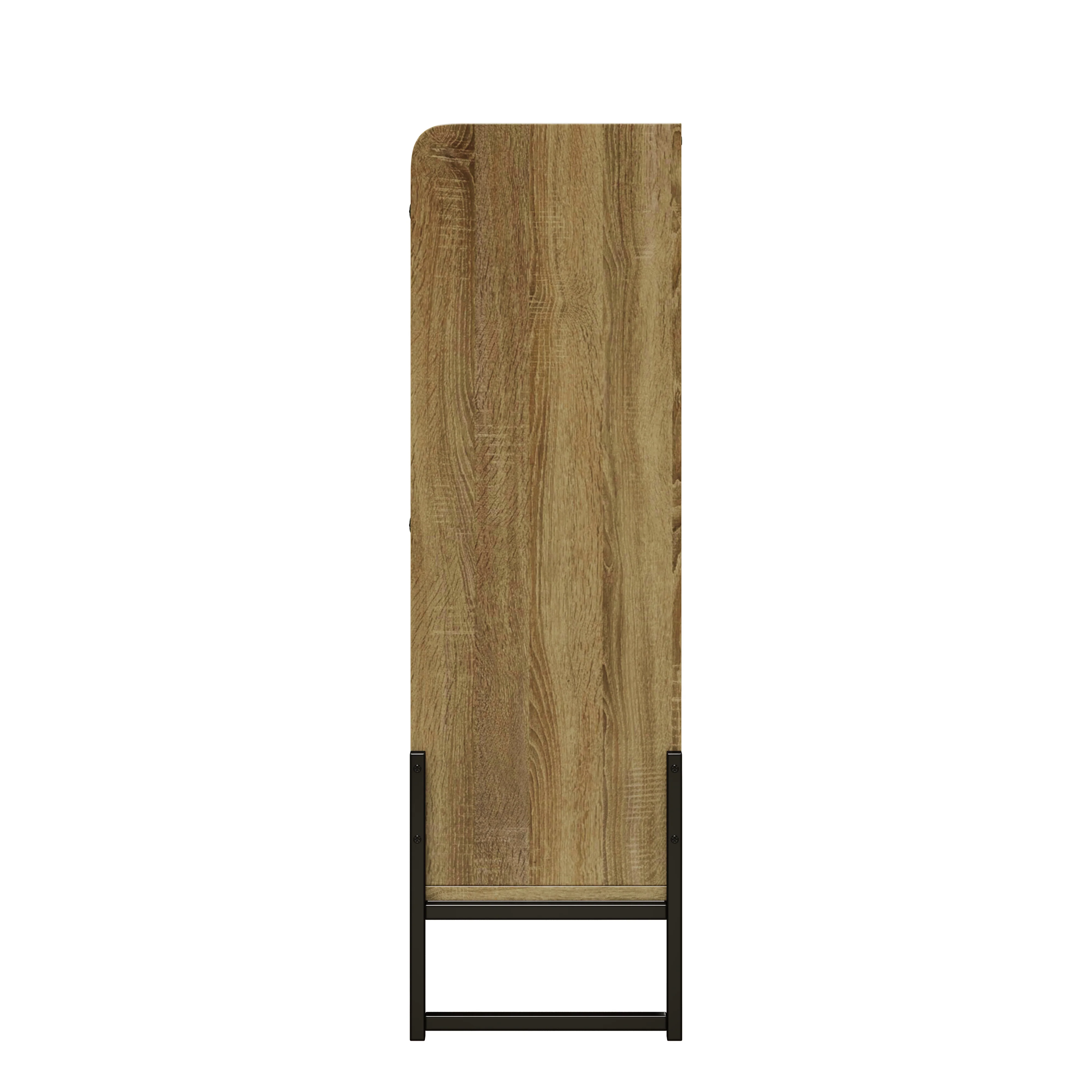Shoe cabinet 4 flaps adjustable narrow for hallway - Image 9