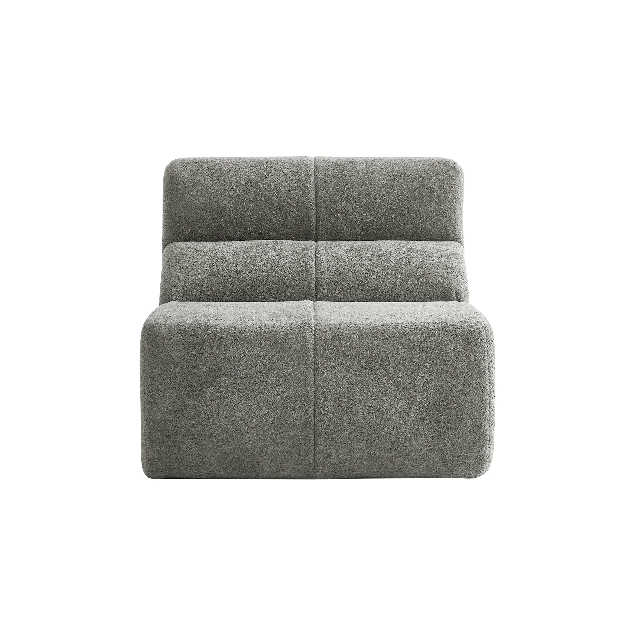 Single Sofa Chair Cloud-Soft Raindrop - Velvet - Image 16