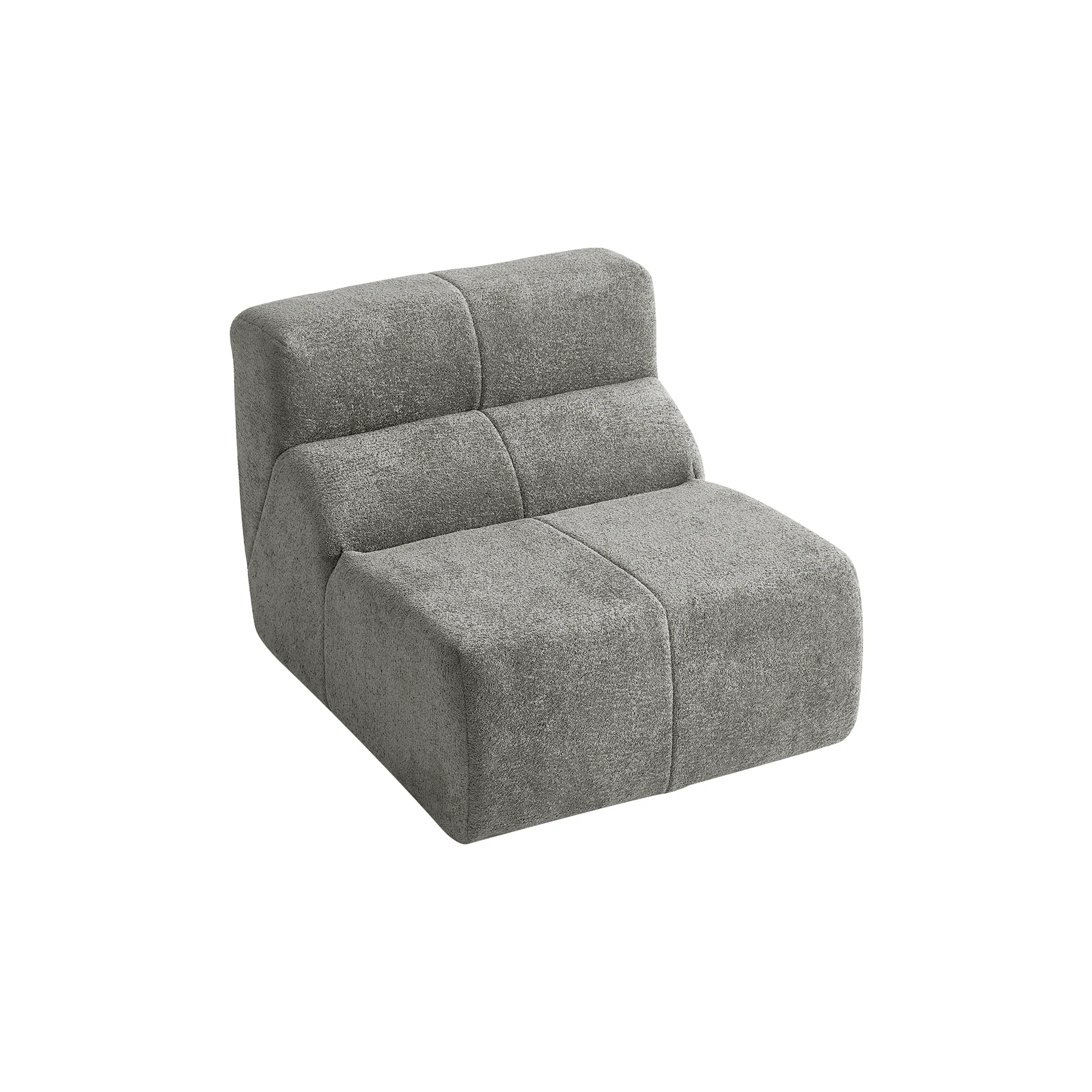 Single Sofa Chair Cloud-Soft Raindrop - Velvet - Image 17