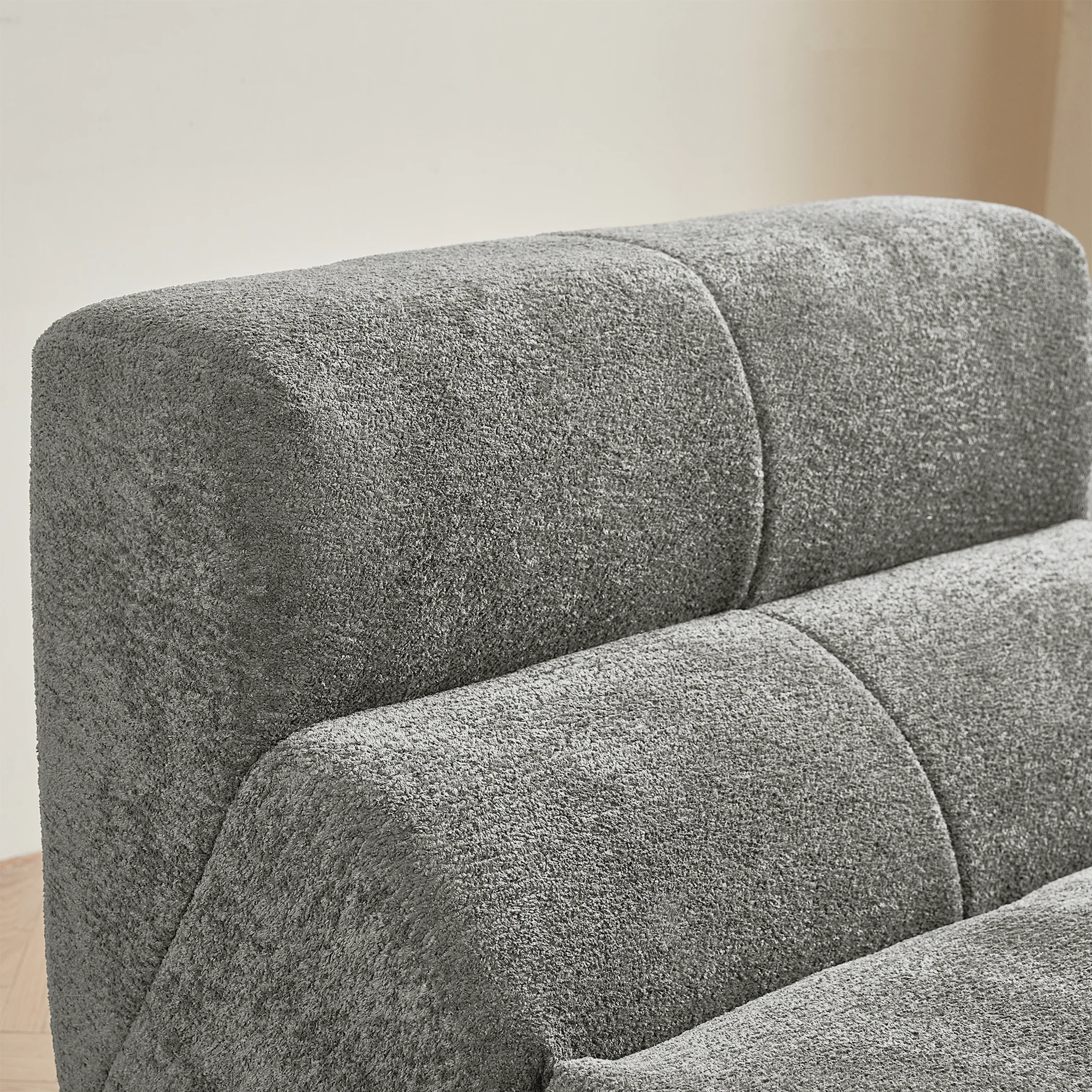 Single Sofa Chair Cloud-Soft Raindrop - Velvet - Image 19