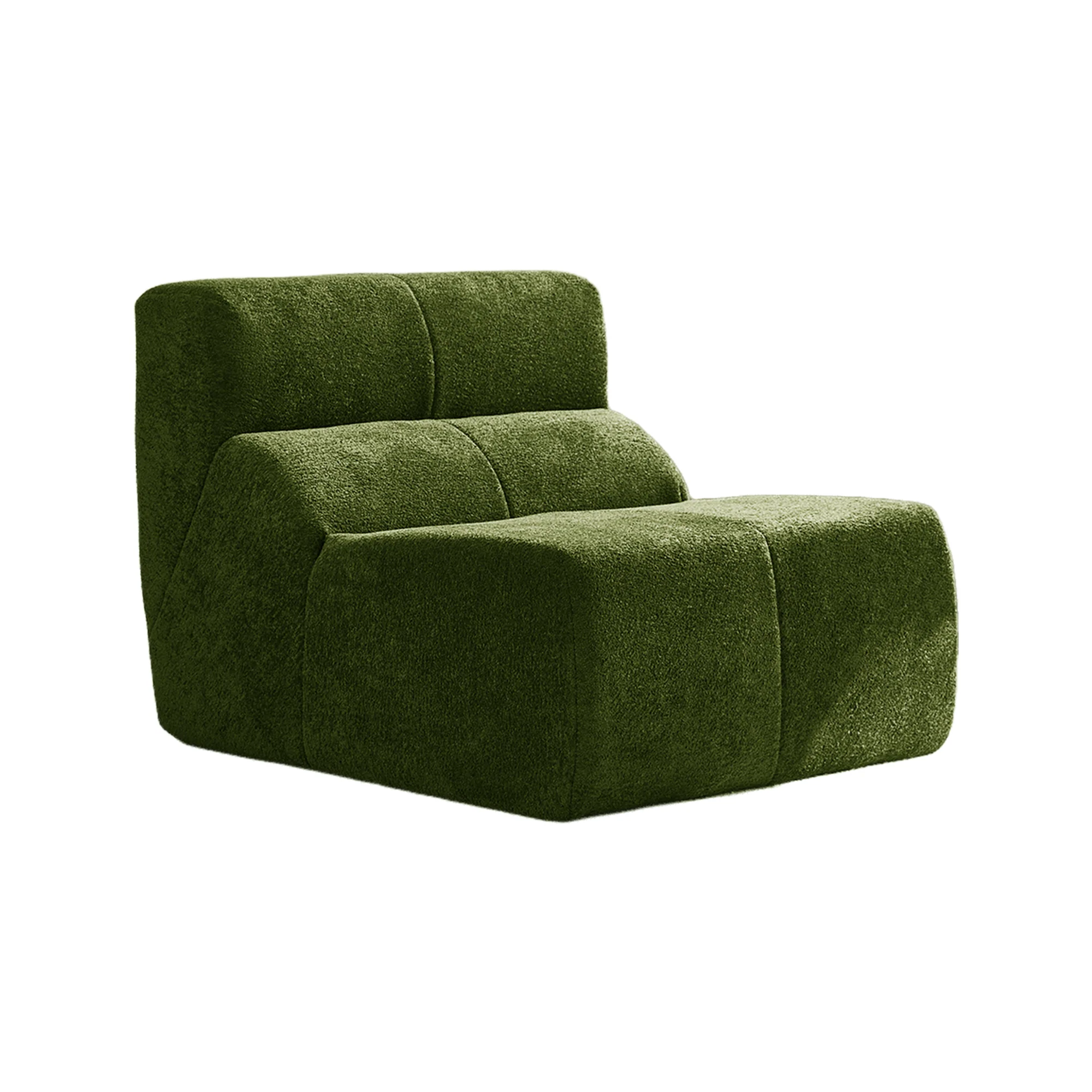 Single Sofa Chair Cloud-Soft Raindrop - Velvet - Image 7