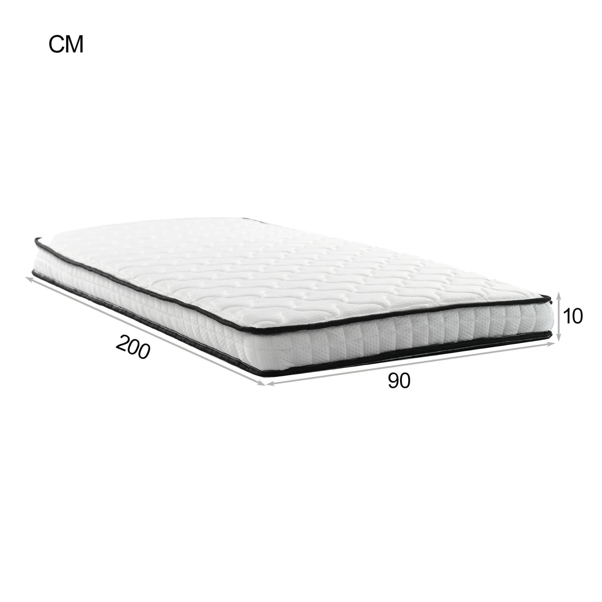 Spring Mattress H3 10cm Lumbar Support Rolled - Image 9