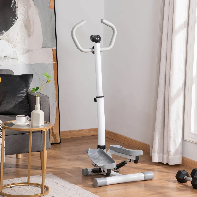 Stepper Trainer Home Use LCD Screen Adjustable Speed, Metal and ABS