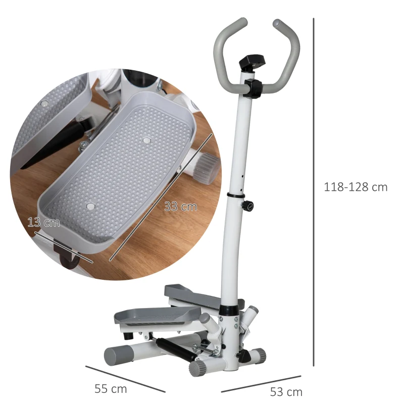 Stepper Trainer Home Use LCD Screen Adjustable Speed, Metal and ABS - Image 3